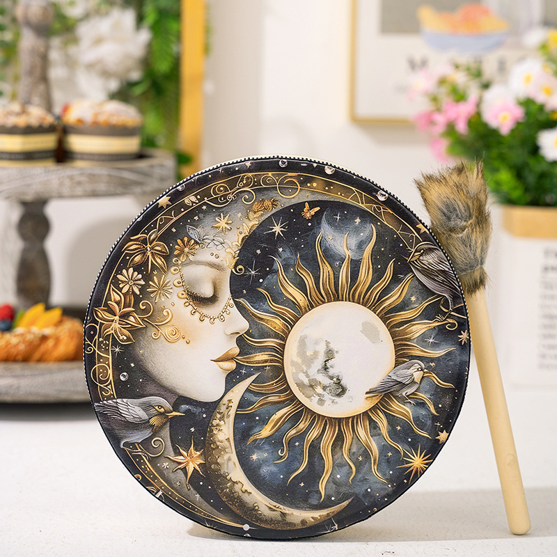 Musical Instrument Photo - Egyptian Music Drum Beautiful Painting Strikes