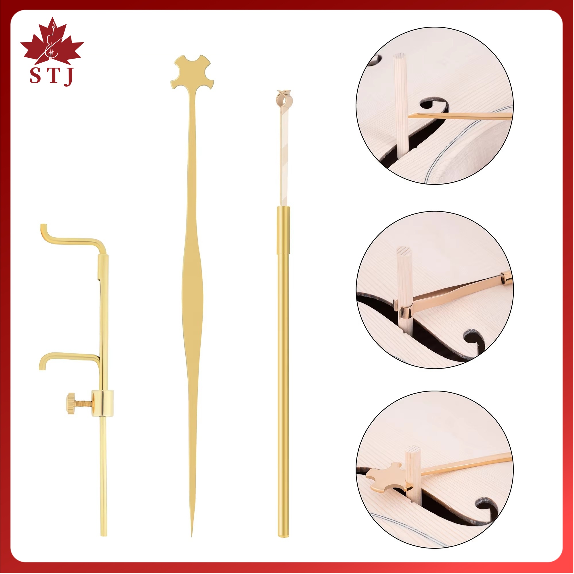 Musical Instrument Vector - Pure Copper Violin Soundpost Tool Viola