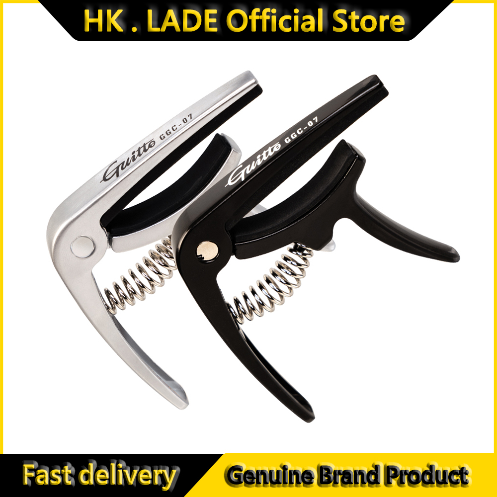 Musical Instrument Art - GUITTO GGC-07 Ukulele Capo Quick Zinc