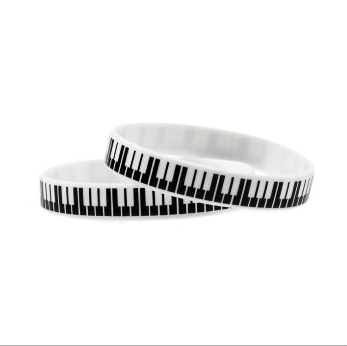 1Piece/10Pieces Piano Key Brac - Musical Instrument Jewelry 评论和价格