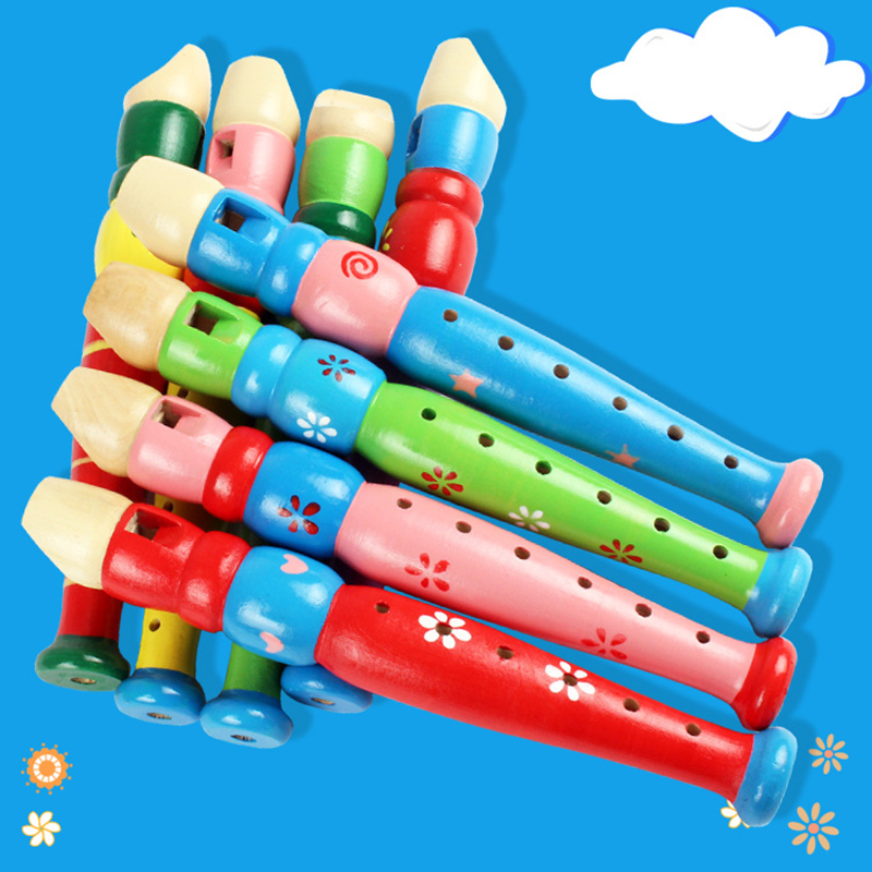 Hot Colorful Wooden Flute Musi - Musical Instrument Trombone 评论和价格
