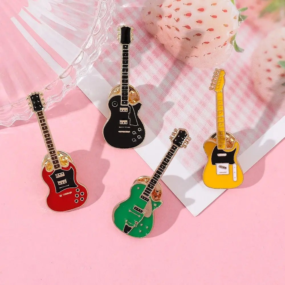 1/2/4PCS  Vintage Metal Enamel - Musical Instrument Jewelry 评论和价格