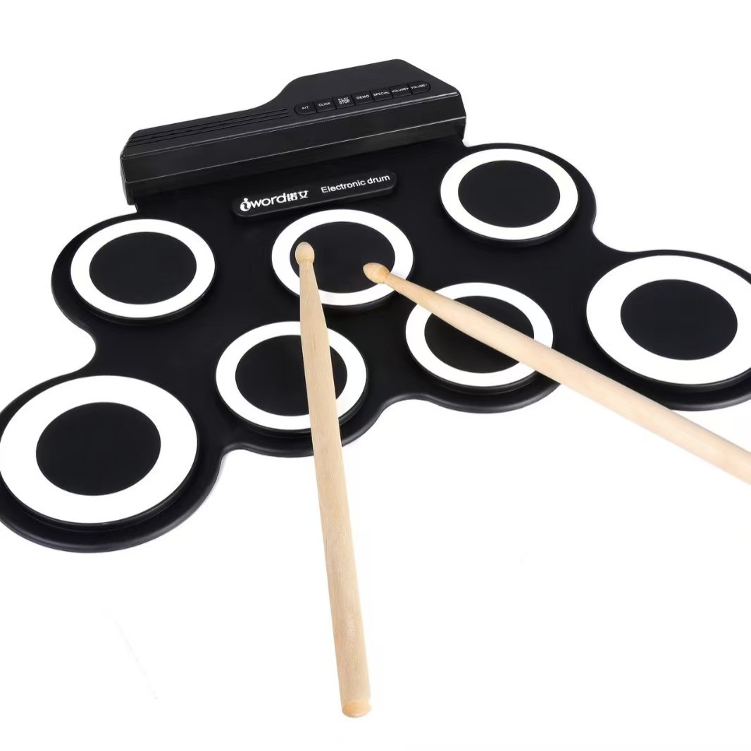 High Quality Silicon Drum Pad  - Musical Instrument Kit 评论和价格