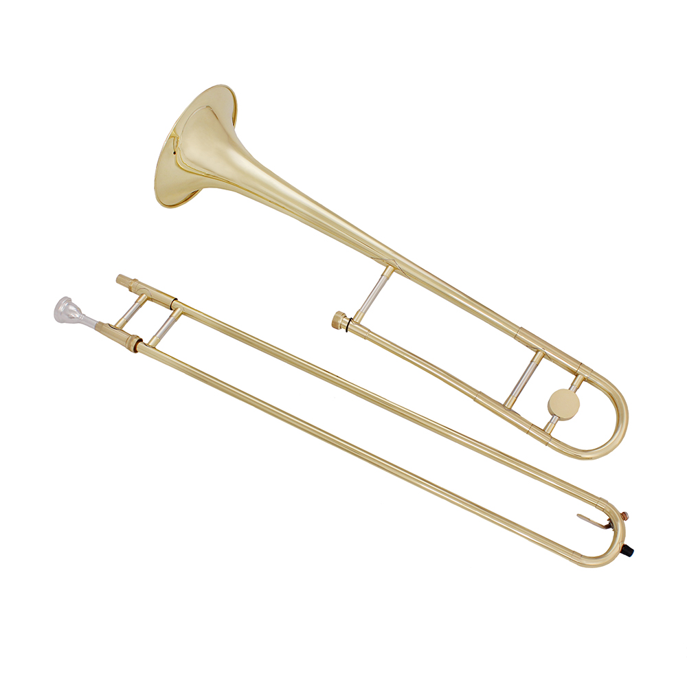 Bb Alto Trombone Lacquered Gol - Musical Instrument Trombone 评论和价格