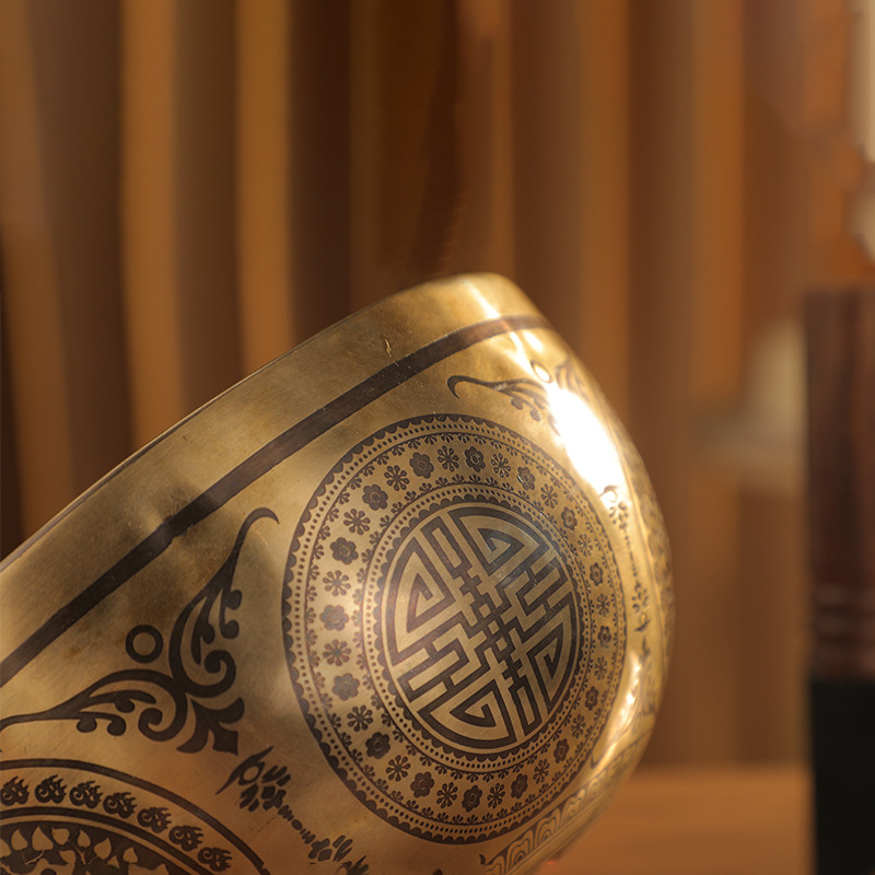 Nepalese Handmade Tibetan Bowl - Tibetan Singing Bowl 评论和价格