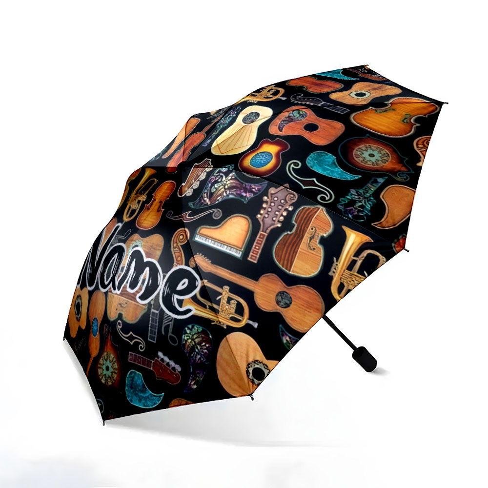 Custom Name Umbrella, Musical  - Musical Instrument And Name 评论和价格