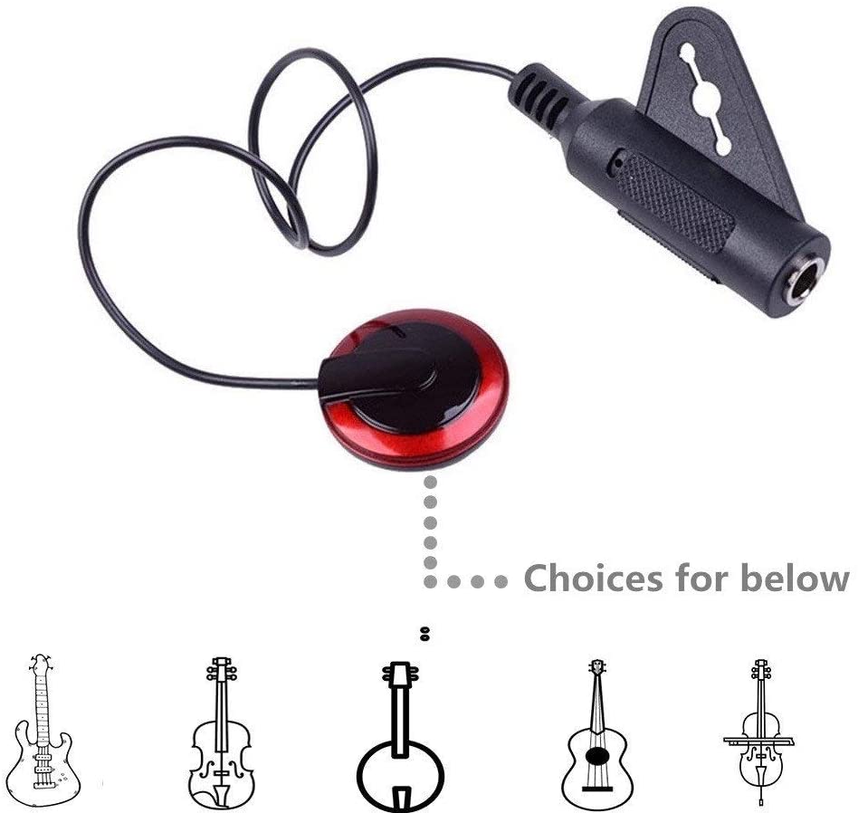 1Pcs Piezo Contact Microphone  - Musical Instrument Art 评论和价格