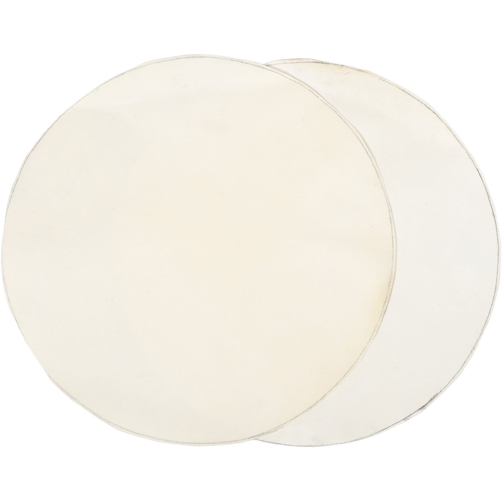 2Pcs Goat Skin Drum Heads 40cm - Djembe Hand Drum 评论和价格