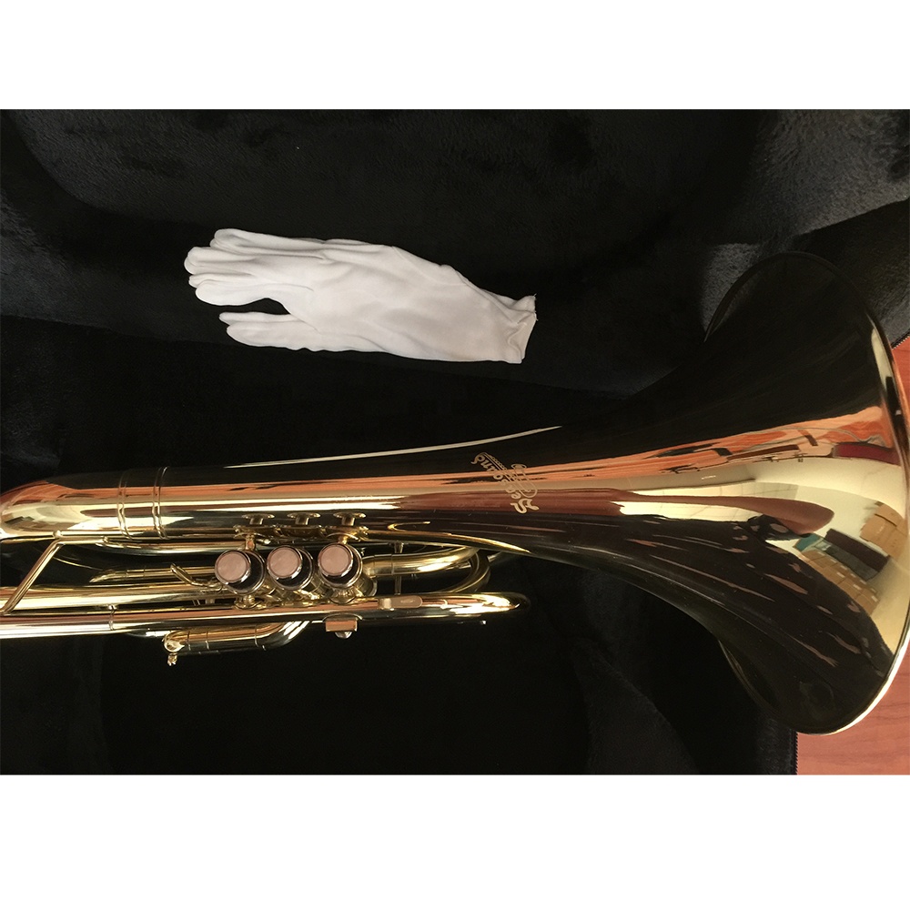 Bb Gold‑Lacquered Marching Fre - Musical Instrument Horn 评论和价格