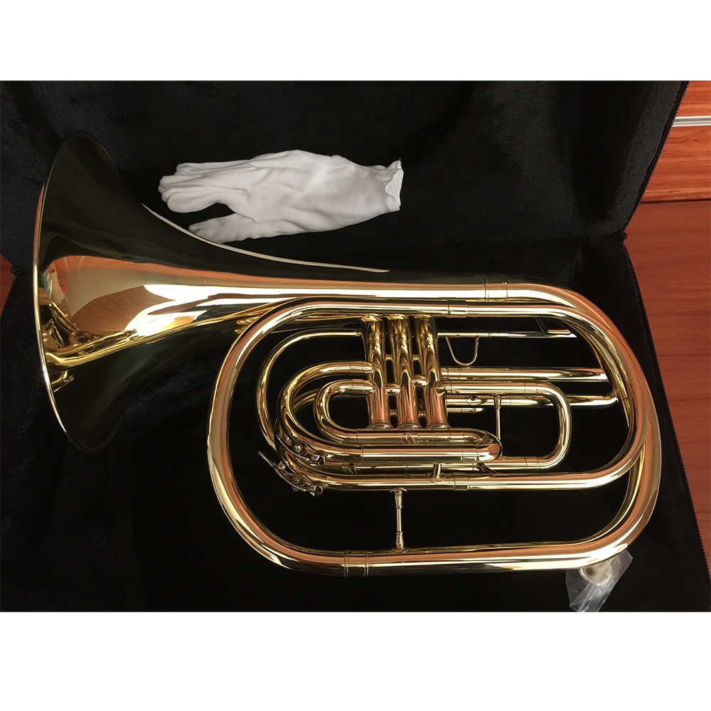 Bb Gold‑Lacquered Marching Fre - Musical Instrument Horn 评论和价格