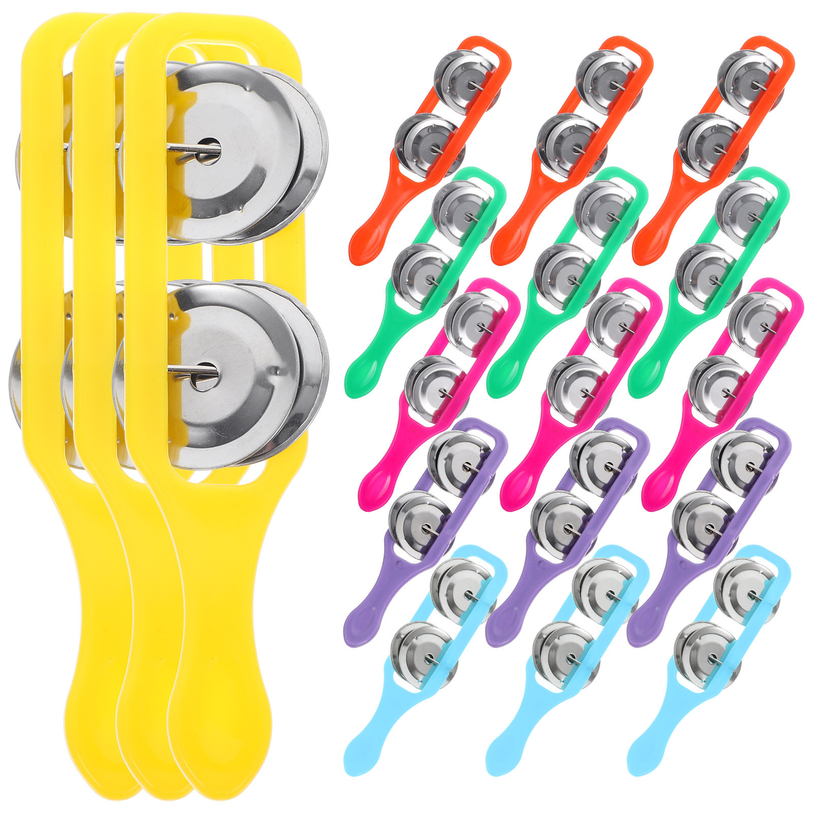 18Pcs Hand Bell Shaking Percus - A Musical Instrument You Shake 评论和价格