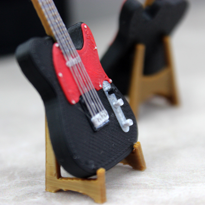 1:12 Electric Guitar Musical I - Musical Instrument Photo 评论和价格