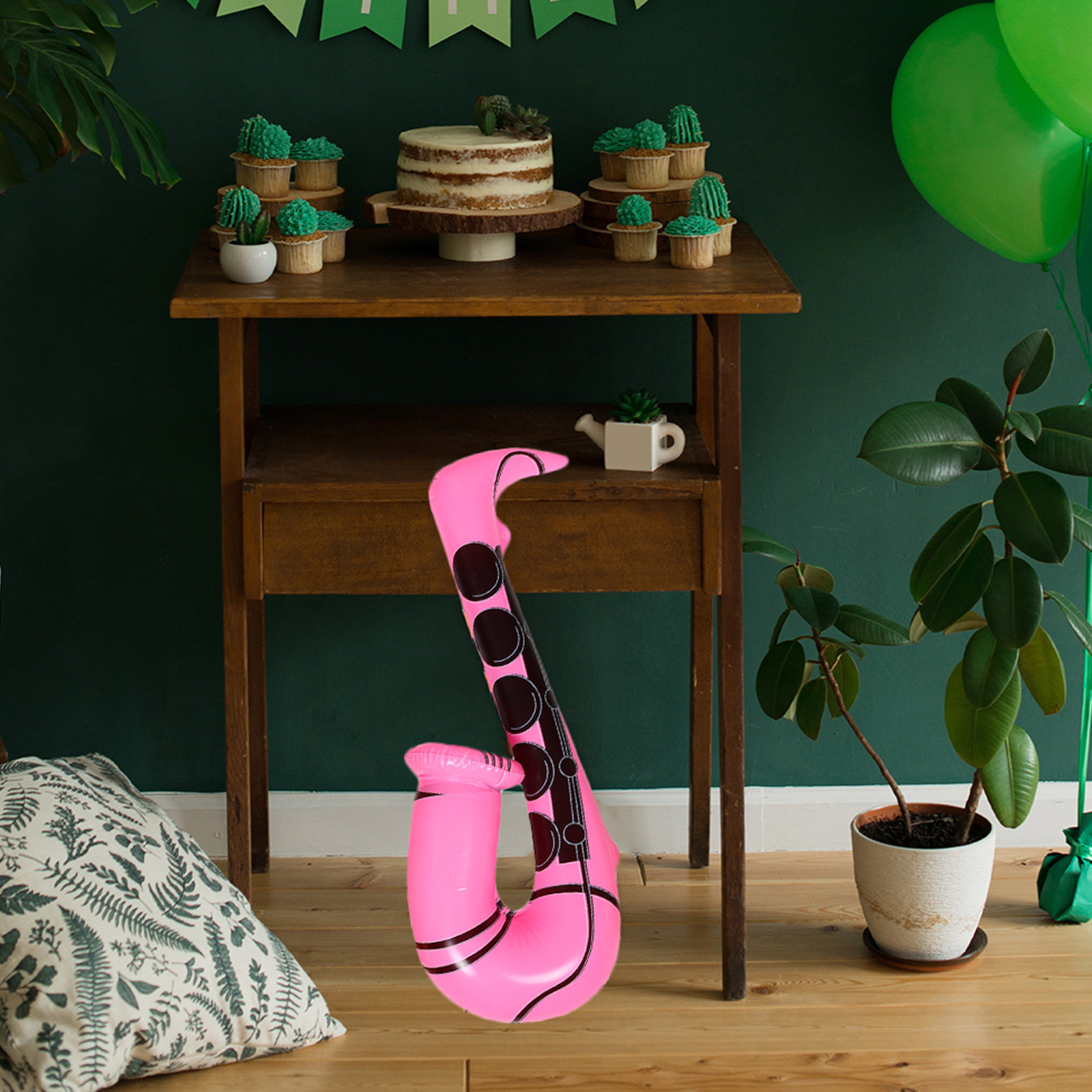4 Pcs Inflatable Saxophone Bal - Musical Instrument Photo 评论和价格
