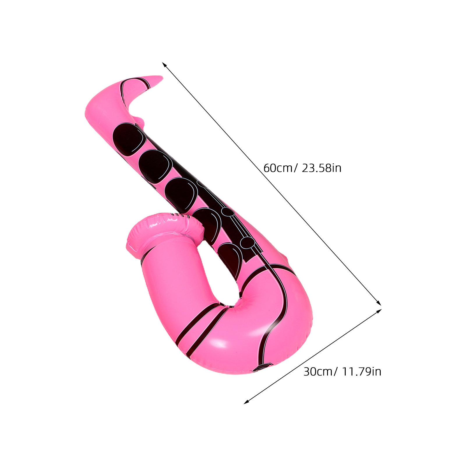 4 Pcs Inflatable Saxophone Bal - Musical Instrument Photo 评论和价格