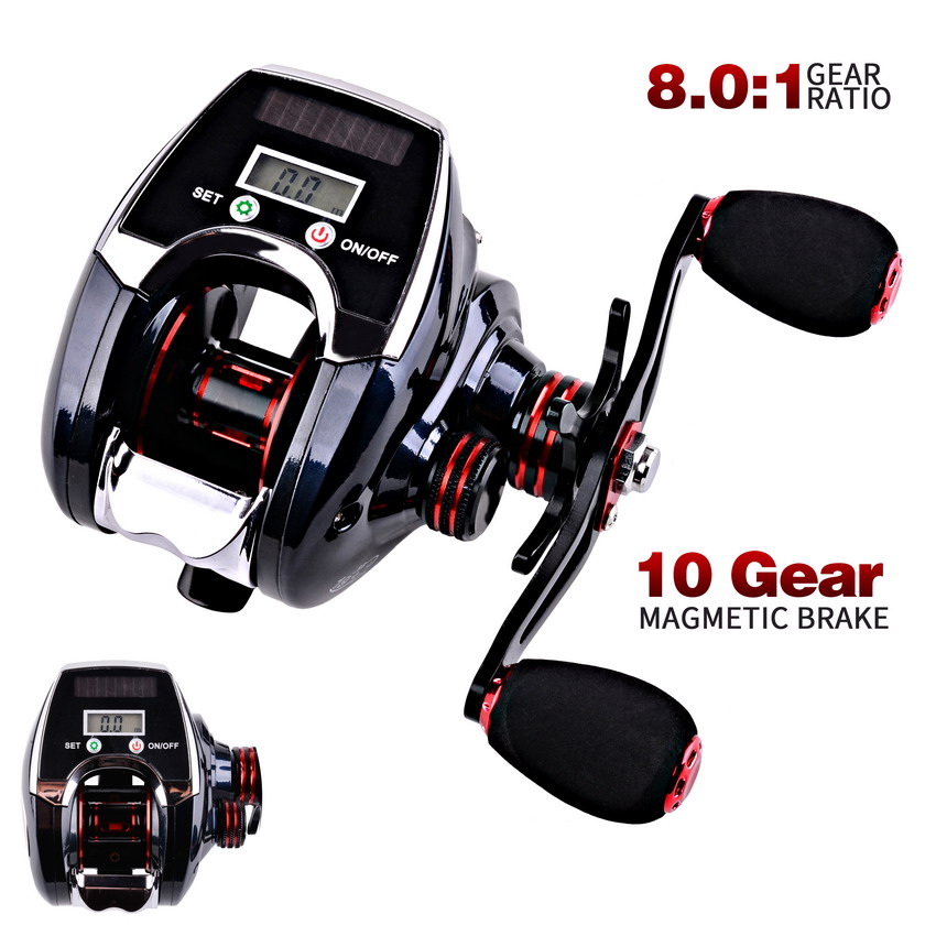 8.0:1 19+1BB Fishing Reel Left - Djembe Hand Drum 评论和价格