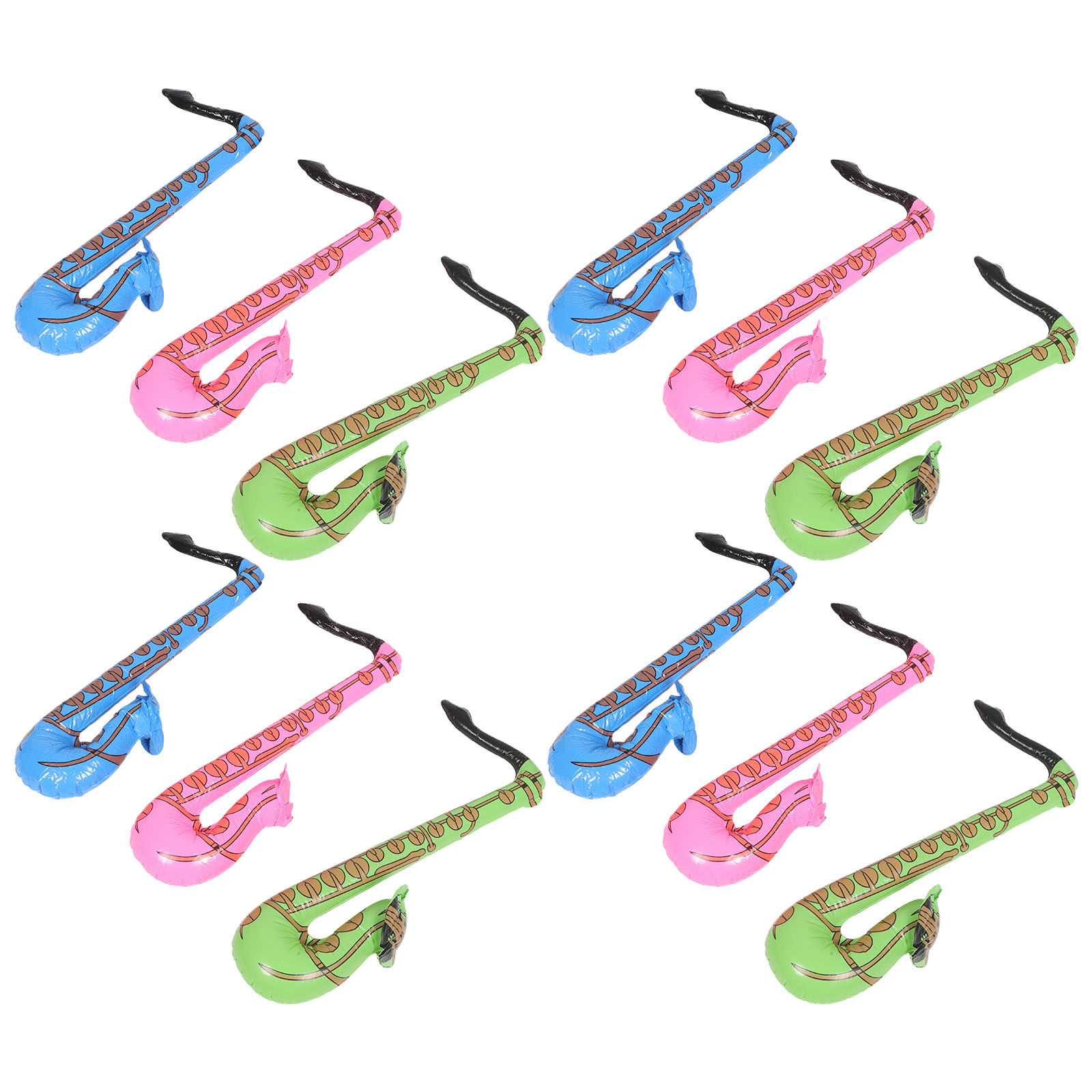 12Pcs Inflatable Musical Instr - Musical Instrument Photo 评论和价格