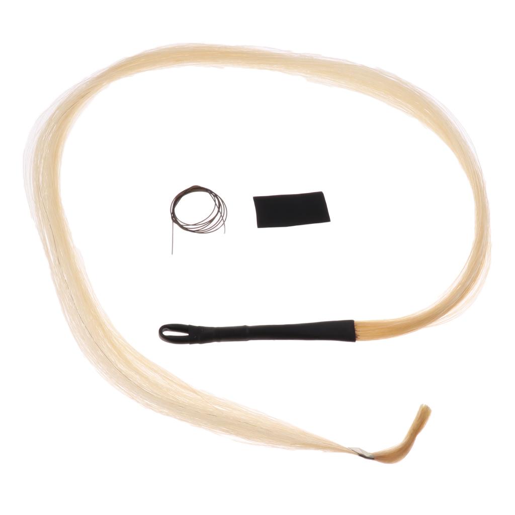 Genuine Mongolian Horse Tail H - Musical Instrument Viola 评论和价格