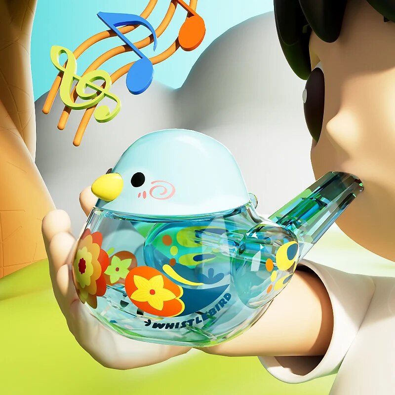 Water Bird Whistle for Infants - Musical Instrument Trombone 评论和价格