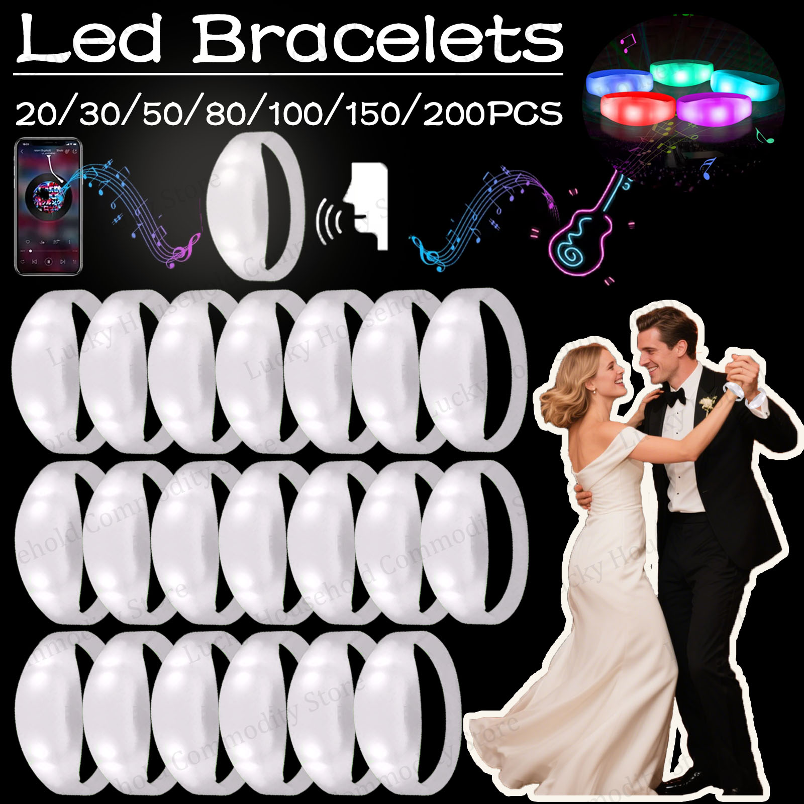 20-100PCS Music&Sound Activate - Musical Instrument Jewelry 评论和价格