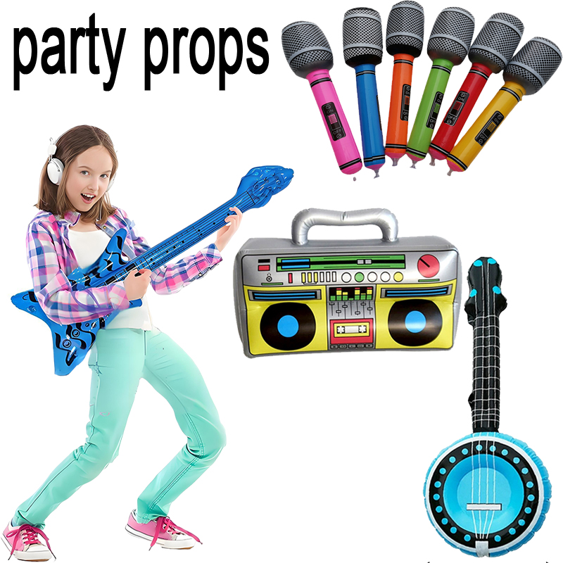 1pcs Inflatable Rock Instrumen - Musical Instrument Photo 评论和价格