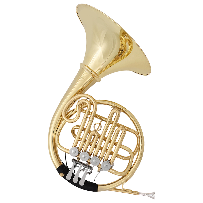 French Horn With Four Keys Lac - Musical Instrument Horn 评论和价格