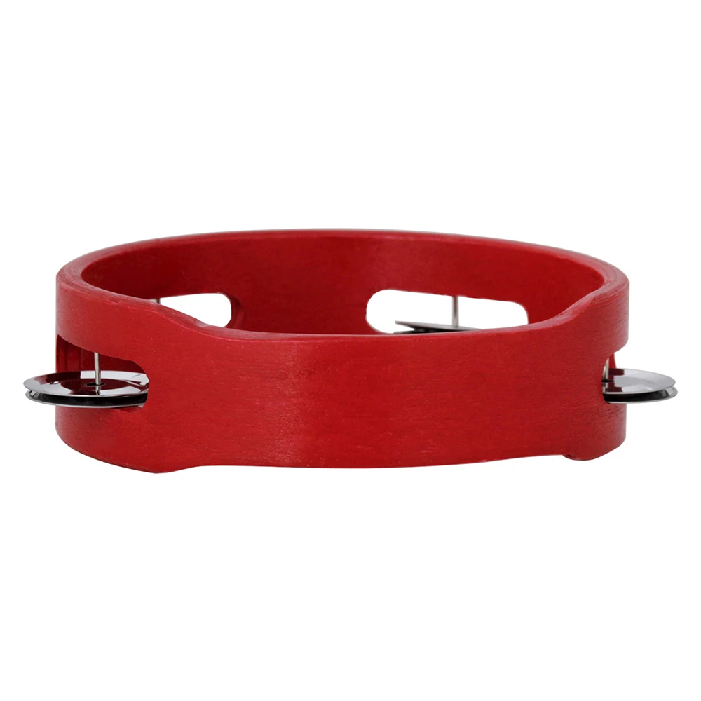 6 Inch Red Hand Ringing Bell P - Djembe Hand Drum 评论和价格
