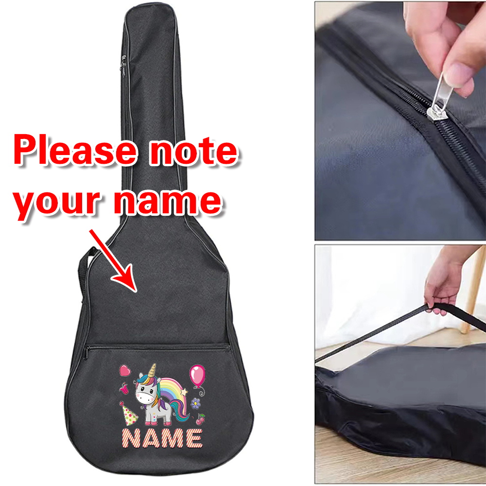 Customized Name Guitar Bag 36- - Musical Instrument And Name 评论和价格