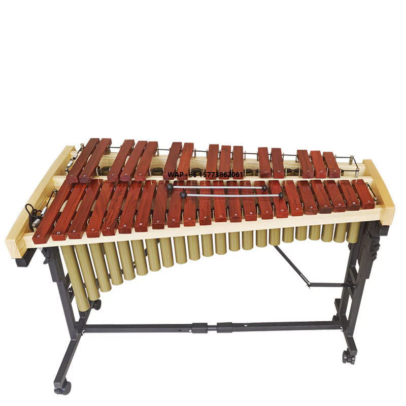 37 Tones Metal Xylophone with  - Musical Instrument Marimba 评论和价格