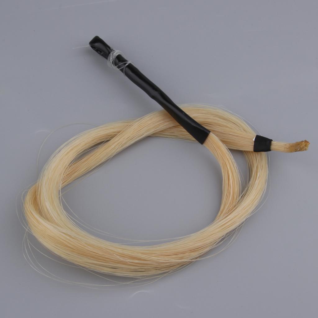 Brown Violin Bow Hair Strong G - Erhu Violin Chinese 评论和价格