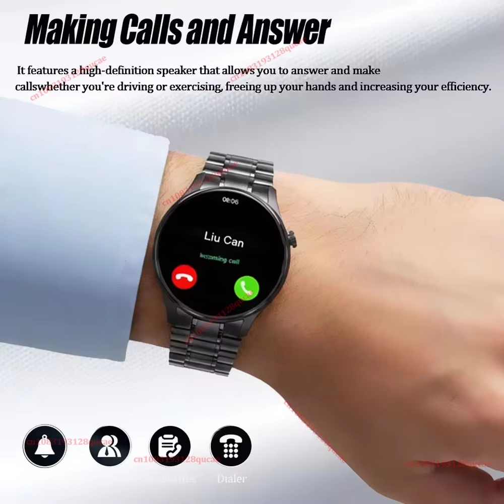 Smartwatch Men Bluetooth Call  - Musical Instrument Jewelry 评论和价格