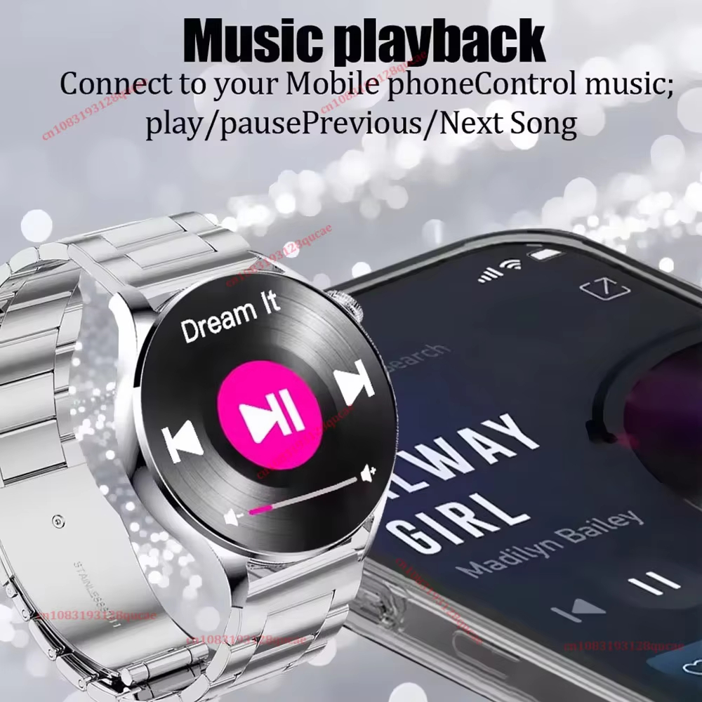Smartwatch Men Bluetooth Call  - Musical Instrument Jewelry 评论和价格