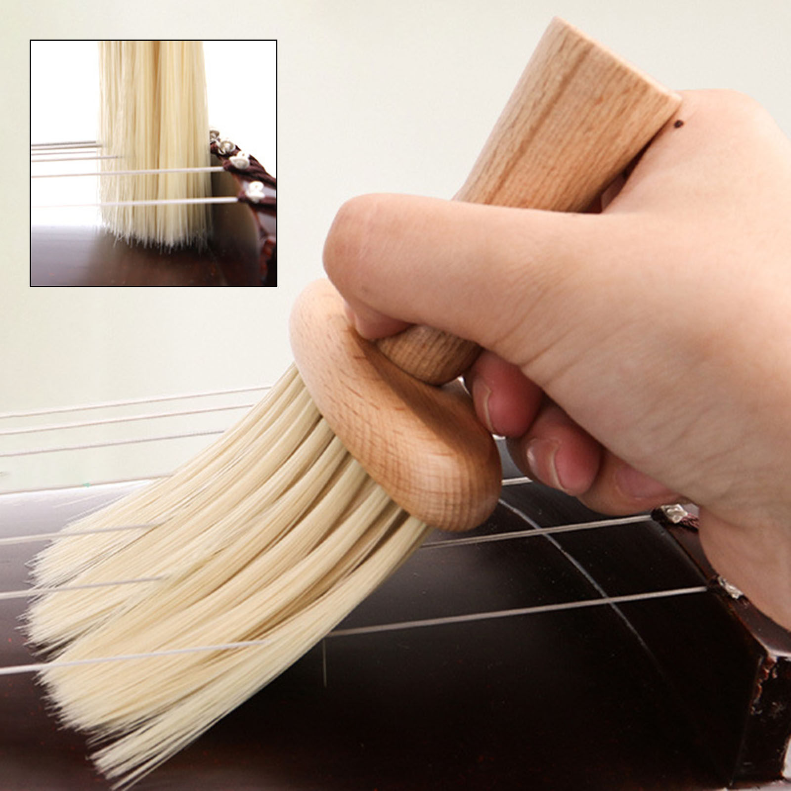 Guzheng Cleaning Brush Soft Br - Musical Instrument Art 评论和价格