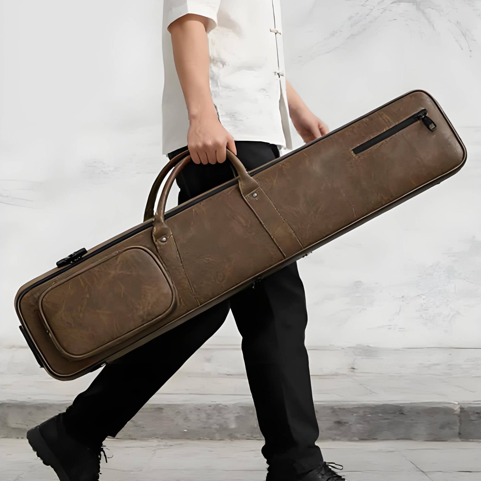 Erhu Case PU Leather Erhu Bag  - Erhu Violin Chinese 评论和价格