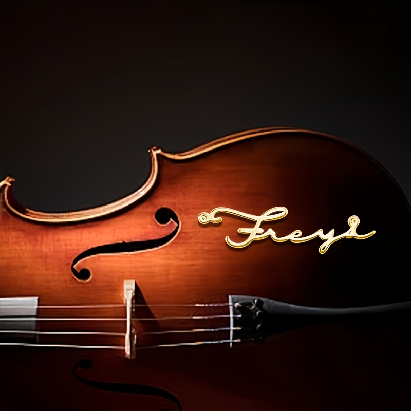 [Custom] Decorative nameplates - Musical Instrument And Name 评论和价格