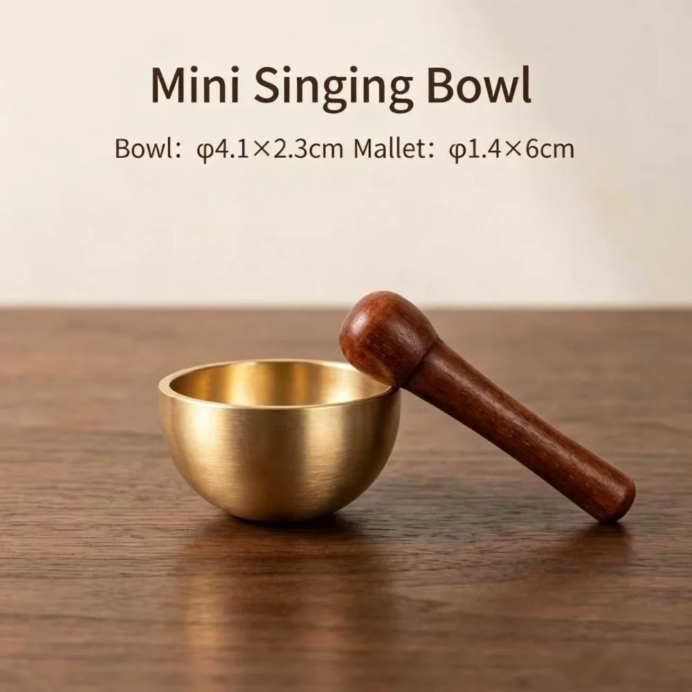 Mini version brass mallet sing - Tibetan Singing Bowl 评论和价格