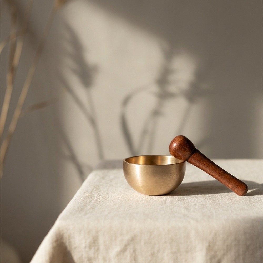 Mini version brass mallet sing - Tibetan Singing Bowl 评论和价格