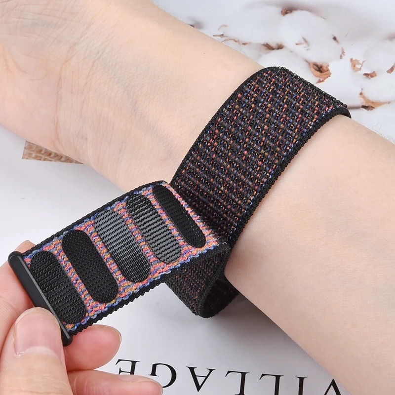 22mm Nylon Loop Band For Garmi - Musical Instrument Jewelry 评论和价格