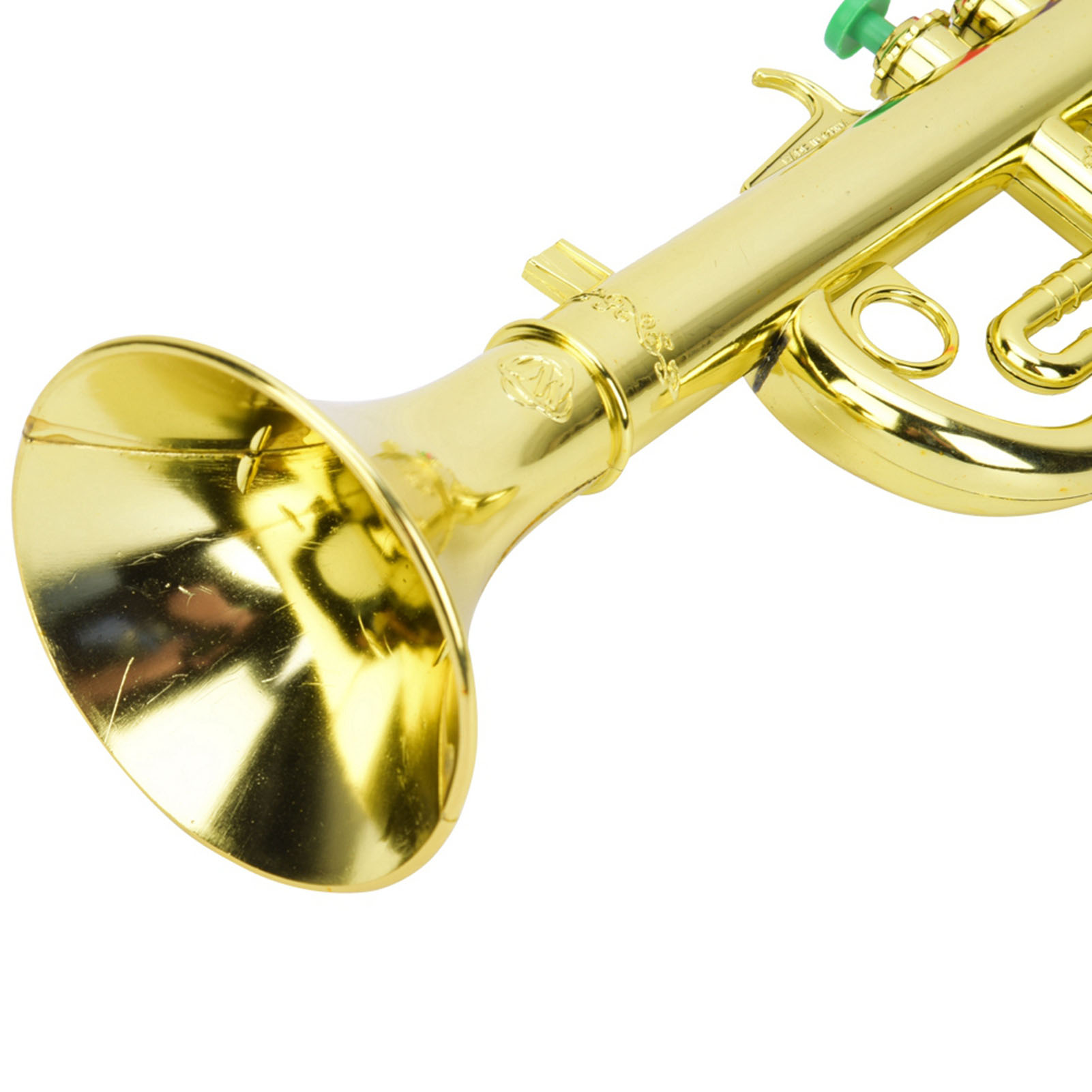 Kid Trumpet Golden Coated Plas - Musical Instrument Trombone 评论和价格