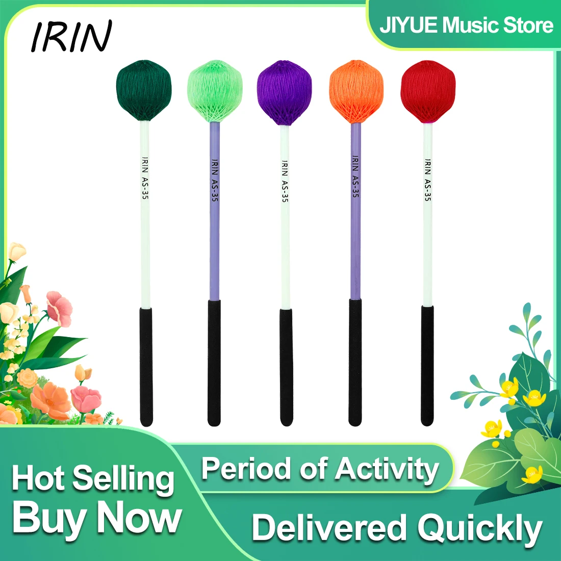 IRIN Marimba Mallets For Bass  - Musical Instrument Marimba 评论和价格