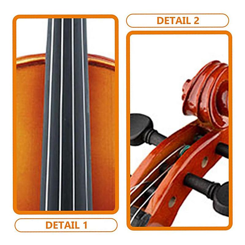 Viola Strings Set 4X Silver Ni - Musical Instrument Viola 评论和价格