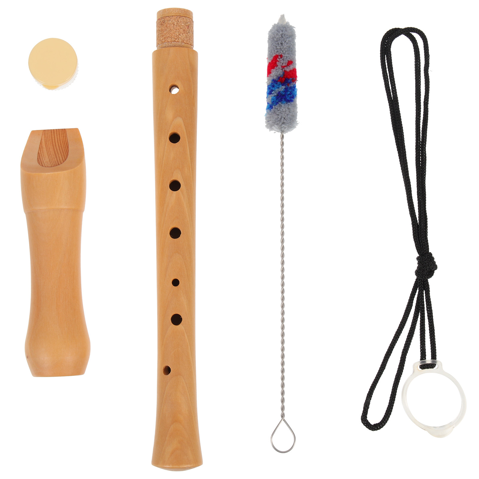 1 set Soprano Recorder Flute B - Musical Instrument German 评论和价格