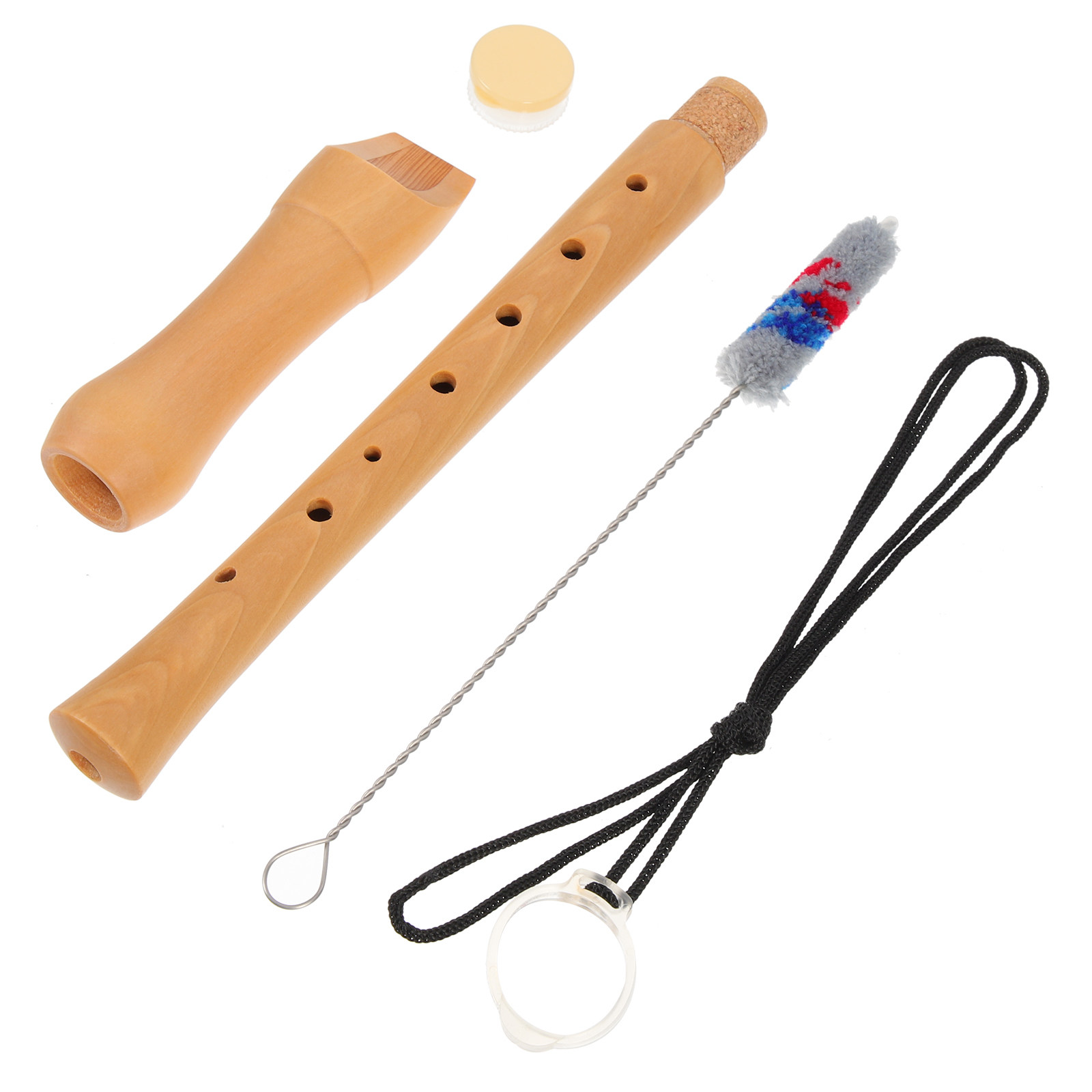 1 set Soprano Recorder Flute B - Musical Instrument German 评论和价格