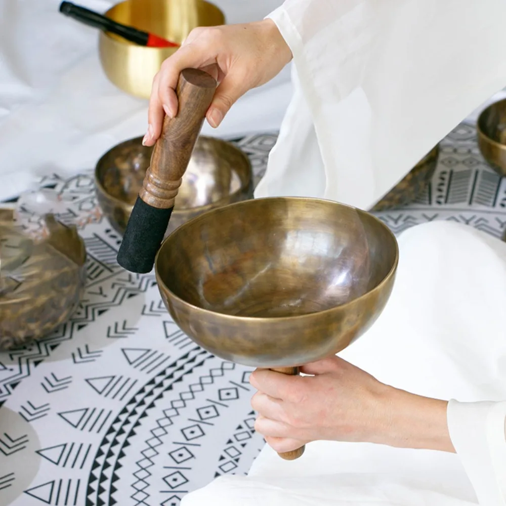 Nepal Handheld Singing Bowl Br - Tibetan Singing Bowl 评论和价格
