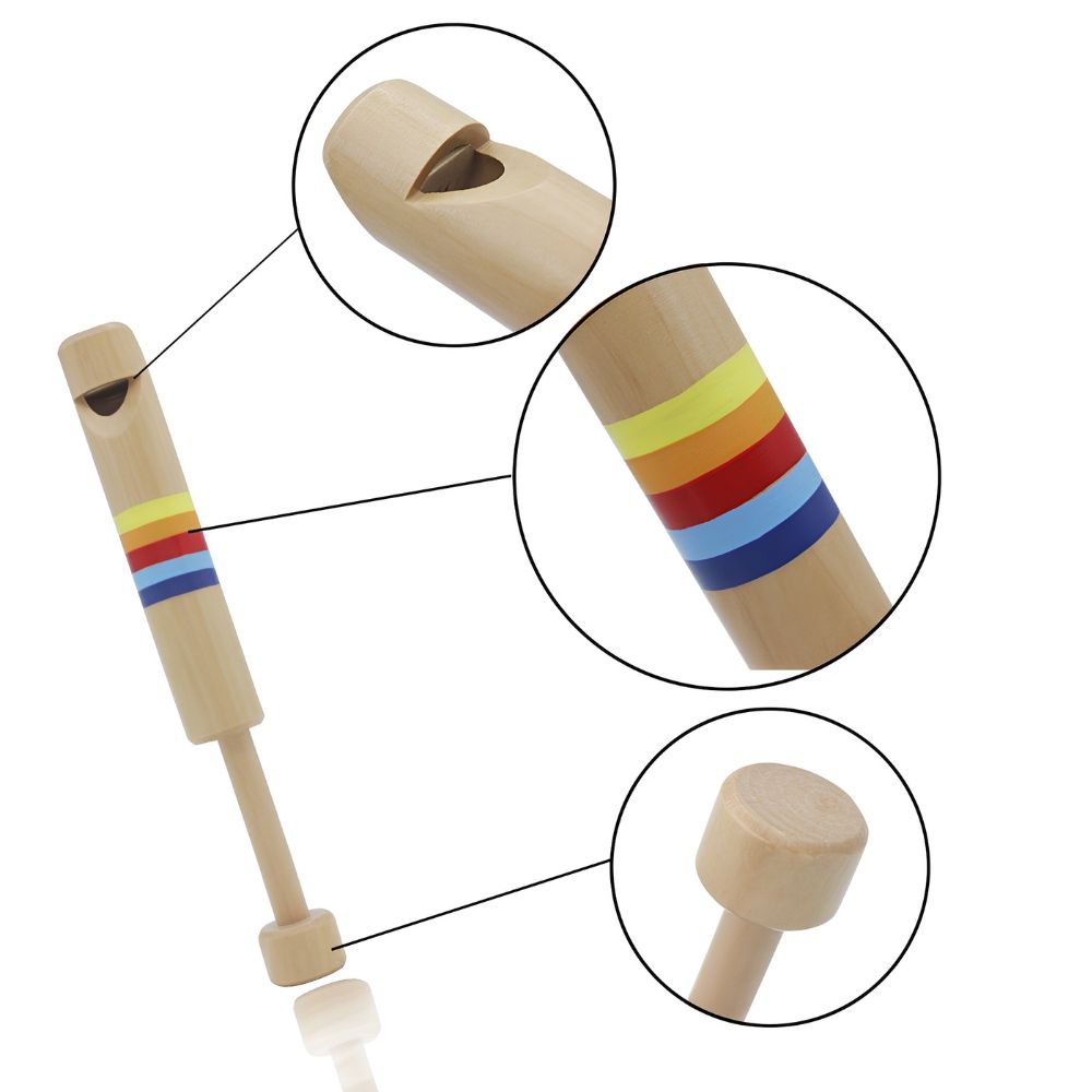 1pc Wooden Pull‑out Slide Whis - Musical Instrument You Pull In And Out 评论和价格
