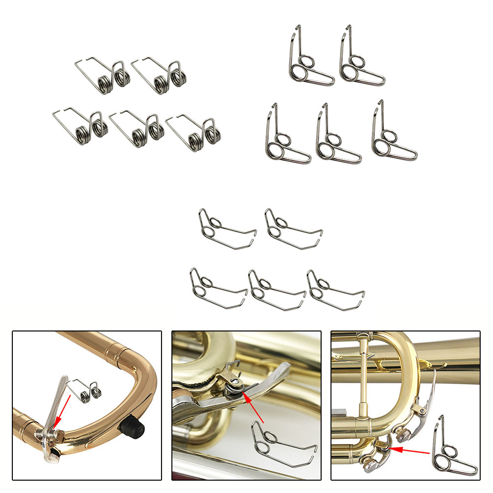5pcs Iron Trumpet Trombone Alt - Musical Instrument Trombone 评论和价格