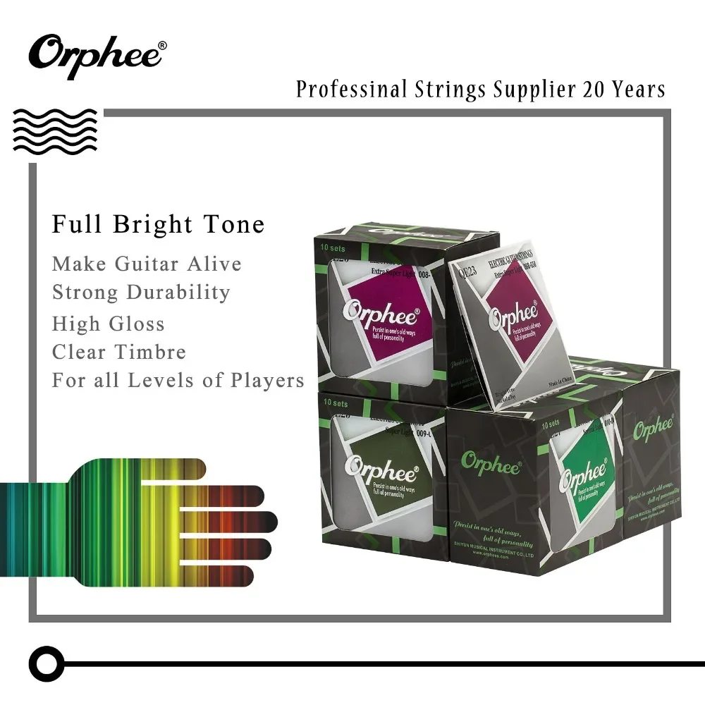 10 Sets Orphee QE Electric Gui - Charango 10 String 评论和价格
