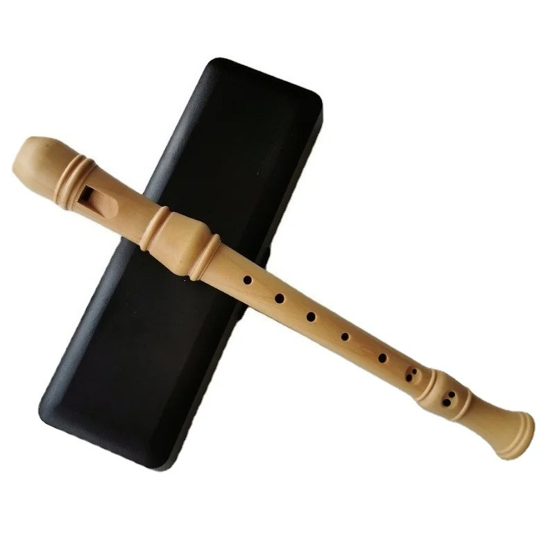 3-Block Solid Maple Wood 8 Hol - Musical Instrument German 评论和价格
