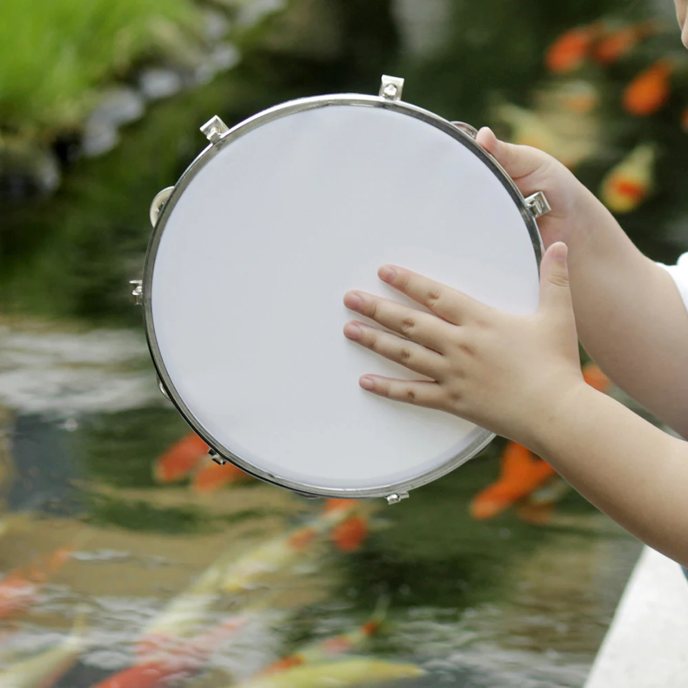 SLADE 10 Inches Tambourine Adj - Djembe Hand Drum 评论和价格