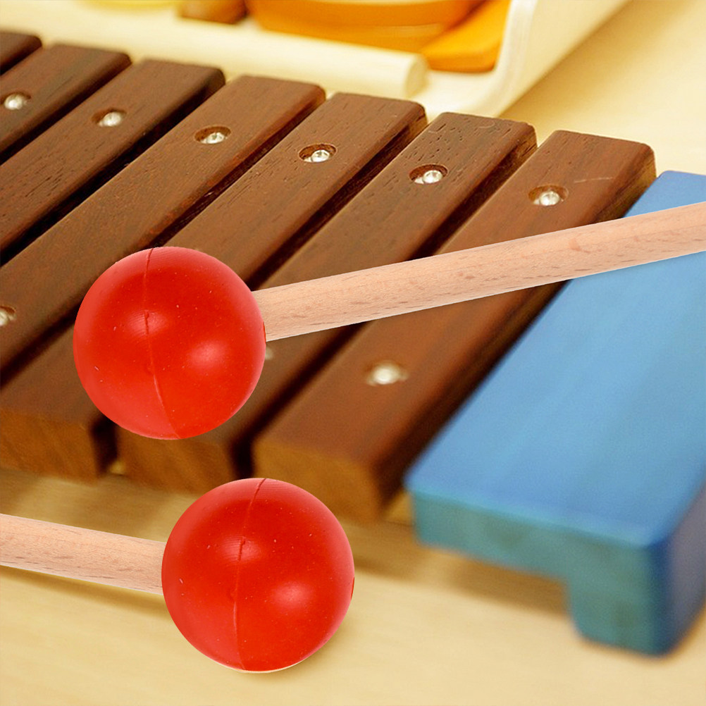 2Pairs Tongue Drum Mallets Stu - Musical Instrument Marimba 评论和价格