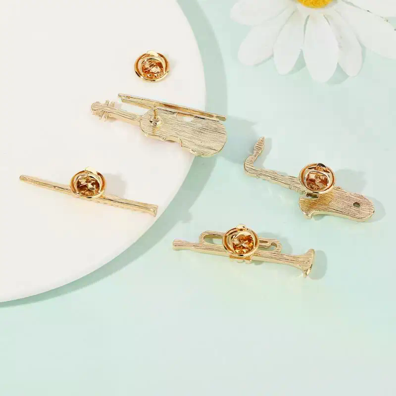 1Pcs Symphony Orchestra Badge  - Musical Instrument Horn 评论和价格